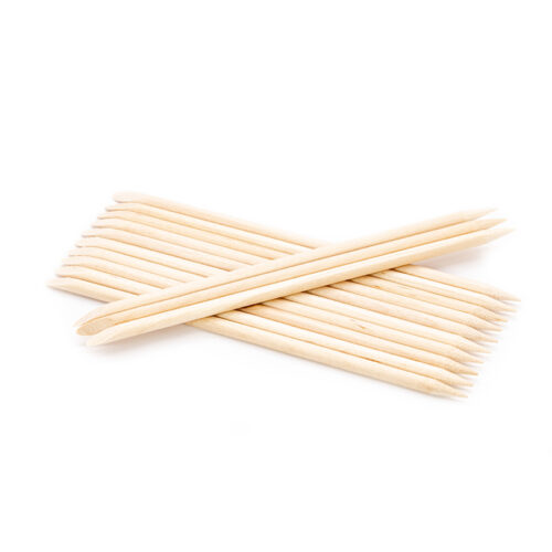 Bastoncini Spingi Cuticole in Legno d'Arancio