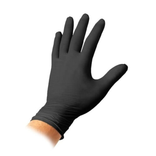 Guanti in Nitrile Black Golmar 100pz TAGLIA S