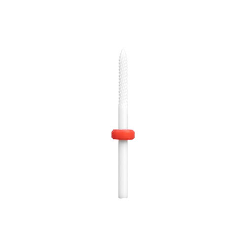 Punta in Ceramica ad Ago Anello Rosso