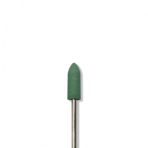 Punta in Silicone Verde Grana Sottile - immagine 2