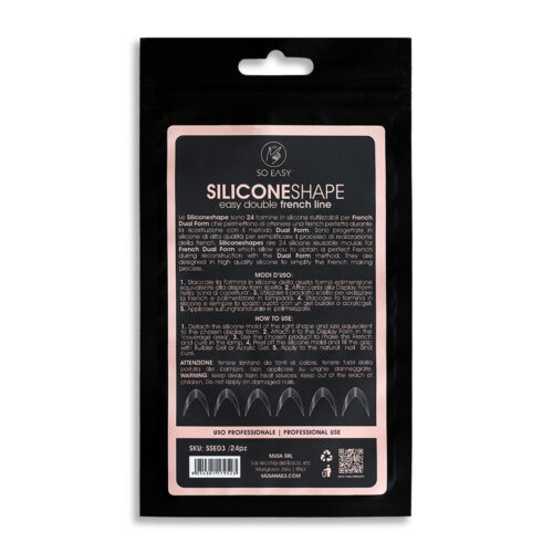 silicone shape easy double french line