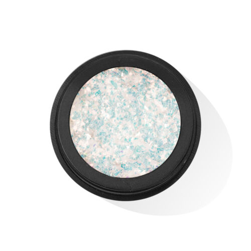 flakes glitter red gold 321 - immagine 2