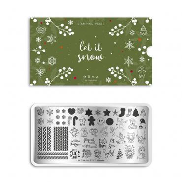 plate let it snow