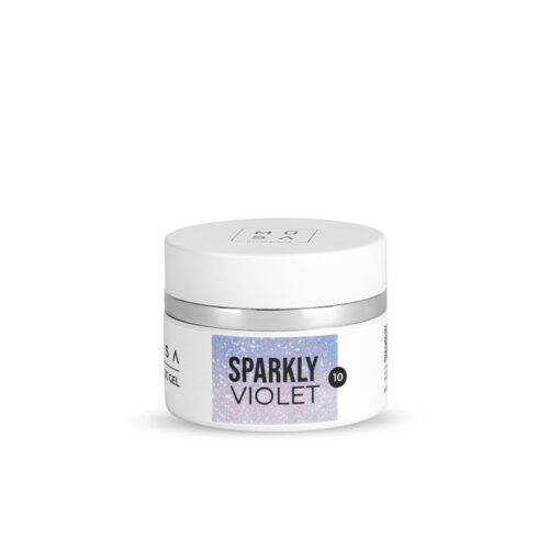 acrylic gel sparkly violet 10 - 15 ml