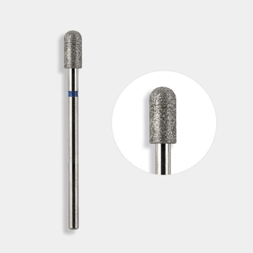 punta cilindro sfera short diametro 40 anello blu