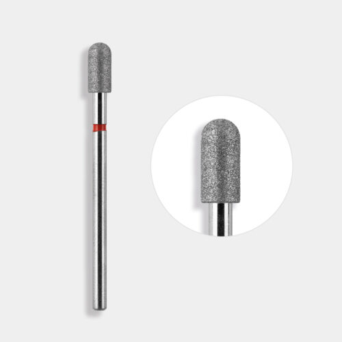 punta cilindro sfera short diametro 40 anello rosso