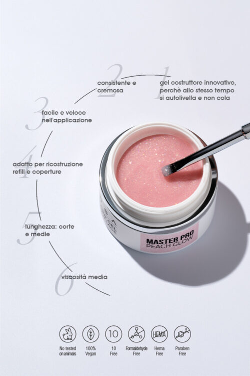 Gel builder Master Pro Peach Glow - immagine 3